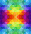 Multicolor triangular background Triangelis
