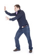 Foto: man posing in studio man posing in studio
