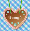 Oktoberfest Card / Lebkuchenherz
