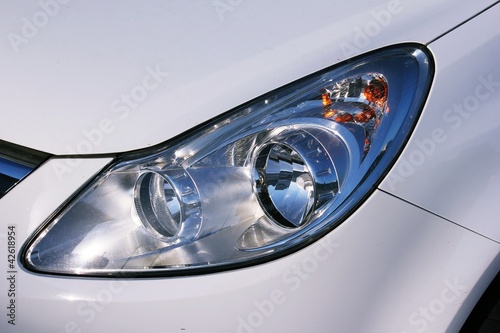 Photo: Car headlight Car headlight