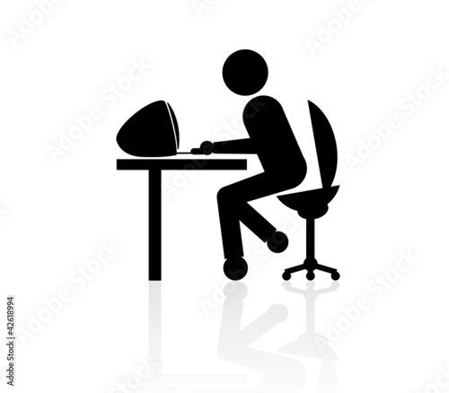 Illustration: Logo d'informaticien Logo d'informaticien