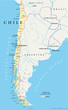 Chile Map (Chile Landkarte)