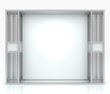 metallic display