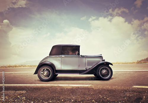Nowoczesny obraz na płótnie Old car