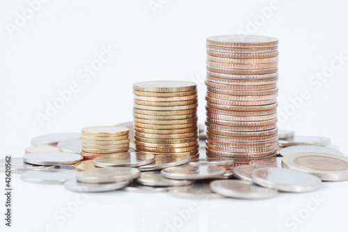Photo: Stack of coins Stack of coins