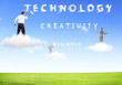 Photo: Collage on business theme Collage on business theme