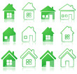 Vector: Set of house icon Set of house icon