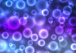 Abstract lights blue background vector