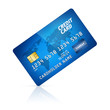 Illustration: Credit Card Isolated Credit Card Isolated