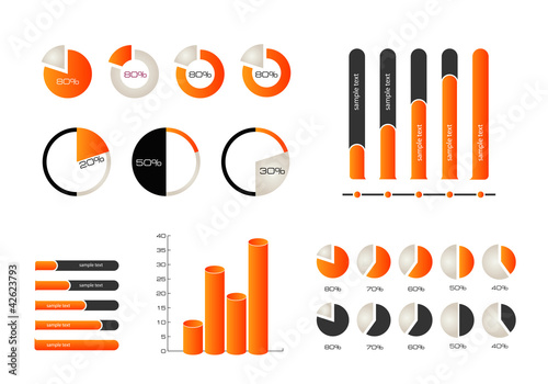 Vector: elements of infographics elements of infographics