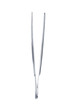 metal eyebrow tweezers isolated on white