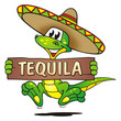 Lizard Sombrero Tequila