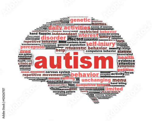Illustration: Autism symbol conceptual design Autism symbol conceptual design