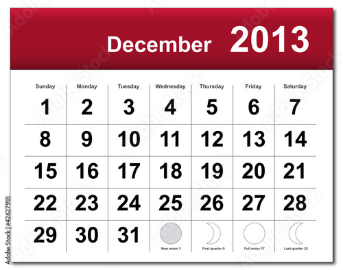 December 2013 Calendar on December 2013 Calendar    Lutya  42627918   See Portfolio