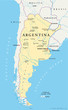 Argentina Map (Argentinien Landkarte)