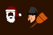 Babbo Natale e la Befana
