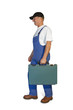 Workman on the job