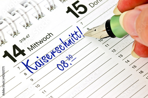 Photo: Kaiserschnitt Kaiserschnitt