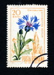 Foto: Canceled romanian stamp "Centaurea pinnatifida" Canceled romanian stamp "Centaurea pinnatifida"
