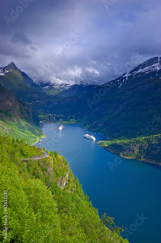Photo: Norway, Geirangerfjord Norway, Geirangerfjord