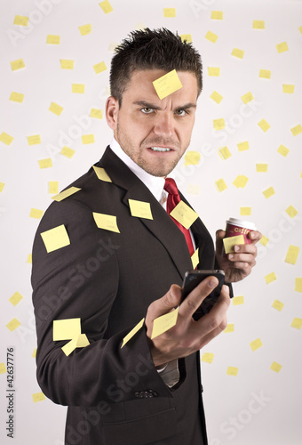 Photo: Mann im Stress Mann im Stress