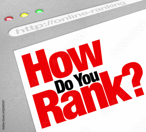 Illustration: How Do You Rank Website Search Engine Ranking How Do You Rank Website Search Engine Ranking