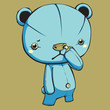 Vector: blue baer blue baer