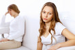 Photo: Young couple in conflict Young couple in conflict