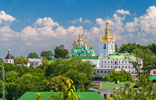 Photo: Kiev Pechersk Lavra. View of Lower Lavra (Far Caves). Ukraine Kiev Pechersk Lavra. View of Lower Lavra (Far Caves). Ukraine