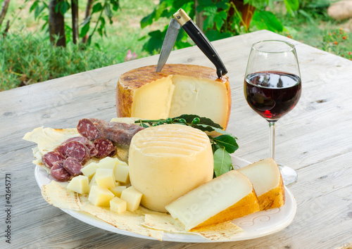 Photo: typical food products from Sardinia typical food products from Sardinia