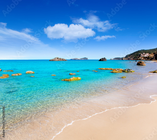 Photo: Aiguas Blanques Agua blanca Ibiza beach Aiguas Blanques Agua blanca Ibiza beach