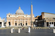 Rom Petersdom mit Nonne