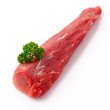 Raw flet of pork