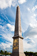 Obelisk Monument with blue sky