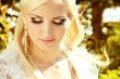 wellness Blond Girl with make up
