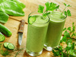 Healthy drink, vegetable juice, studio shot
