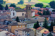 View on the small town in the mountains in Italy, Cigillo