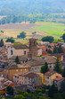 View on the small town in the mountains in Italy, Cigillo