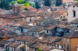 View on the small town in the mountains in Italy, Cigillo