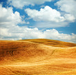 Scenic view of typical Tuscany landscape