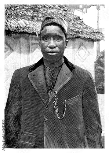 Illustration: African Man - Senegal African Man - Senegal