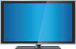 Vector: Vector Illustration Flatscreen TV 16:9 Vector Illustration Flatscreen TV 16:9