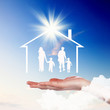 Family and house