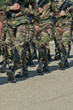 armed marching soldiers