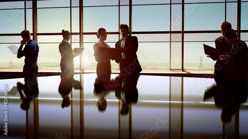 Photo: business people business people