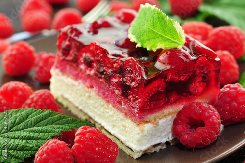 Foto : Himbeeren, Minze Himbeeren, Minze