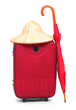 Fashion articles for travelers.