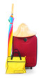 Fashion articles for travelers.