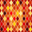 Vector: Seamless harlequin pattern-orange and red tones Seamless harlequin pattern-orange and red tones
