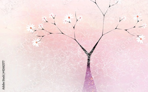 Illustration: Tree feminine abstraction Tree feminine abstraction
